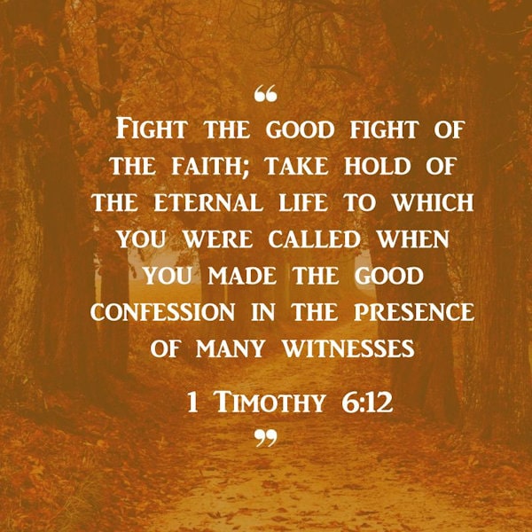 1 Timothy 6:12