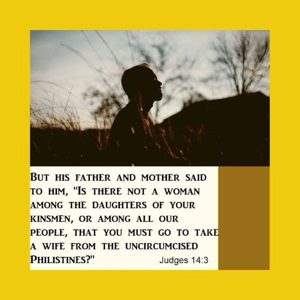 Judges 14:3