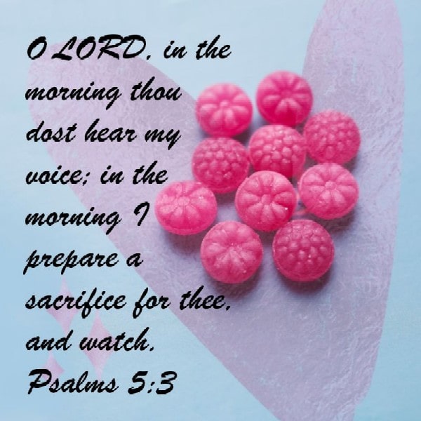 Psalms 5:3