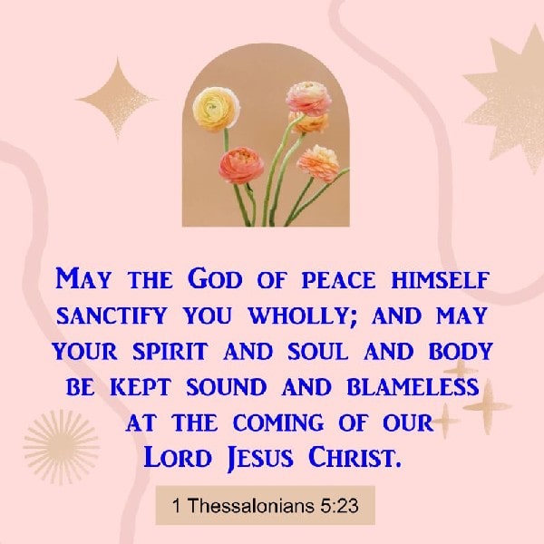 1 Thessalonians 5:23