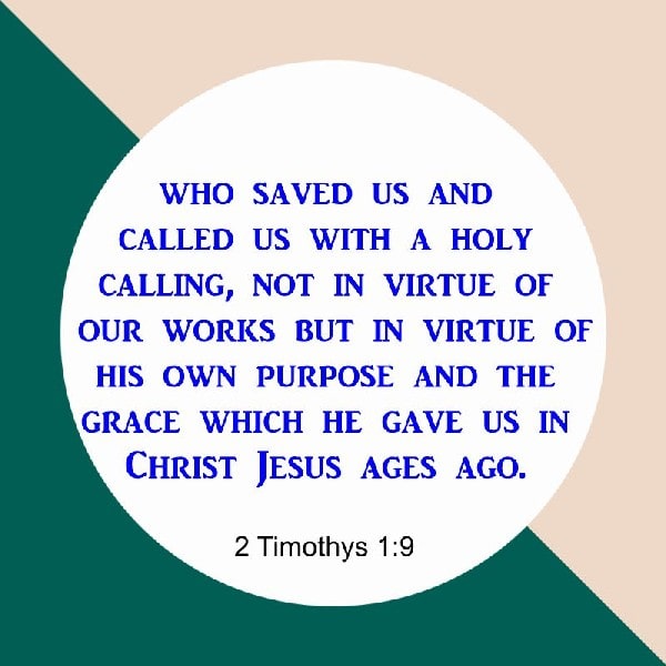 2 Timothy 1:9