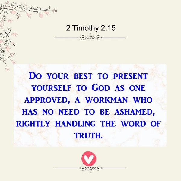 2 Timothy 2:15