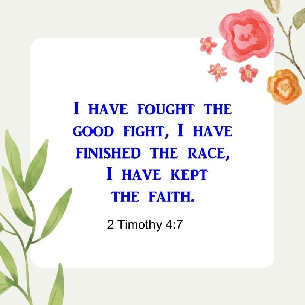 2 Timothy 4:7