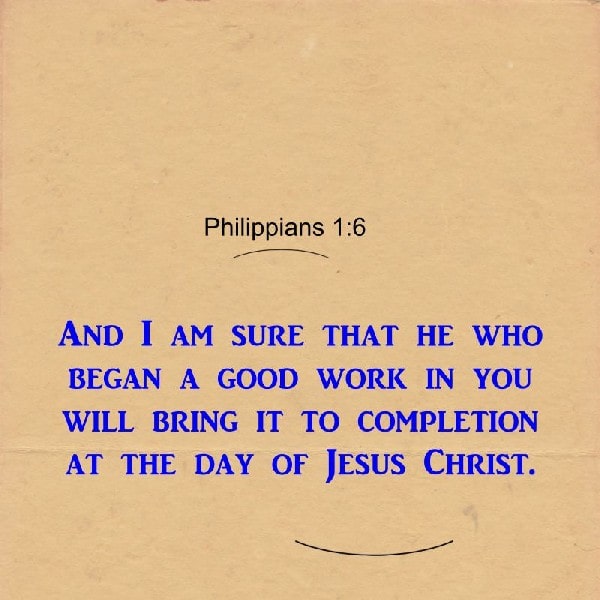 Philippians 1:6